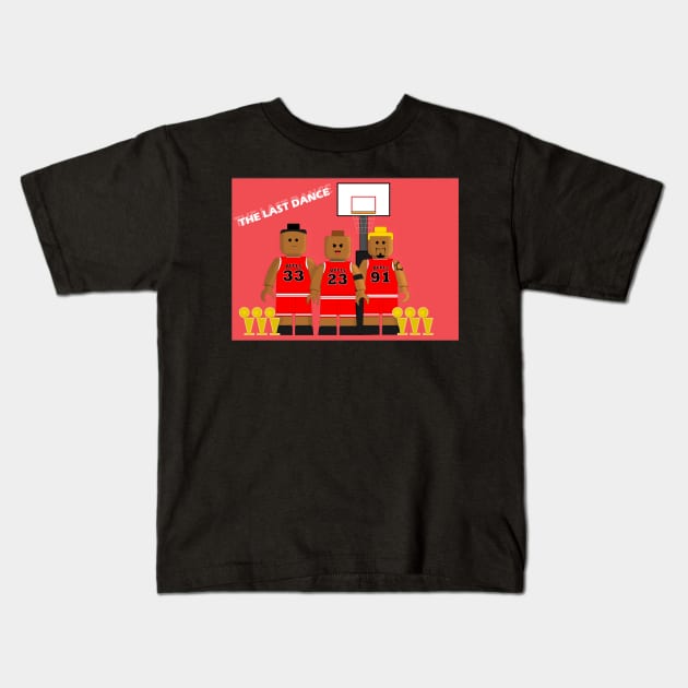 The Last Lego Dance! Kids T-Shirt by xsilence